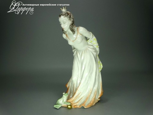 Купить фарфоровые статуэтки Rosenthal, Принцесса и лягушка, Германия
